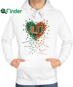 Original Miami Hurricanes Football In My Heart Hoodie