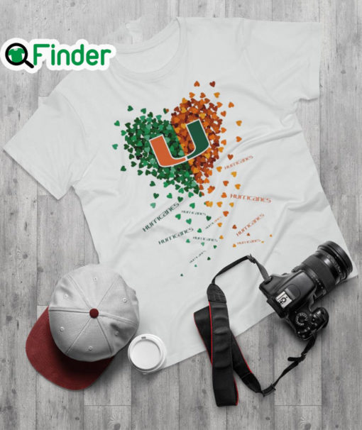 Original Miami Hurricanes Football In My Heart T Shirt