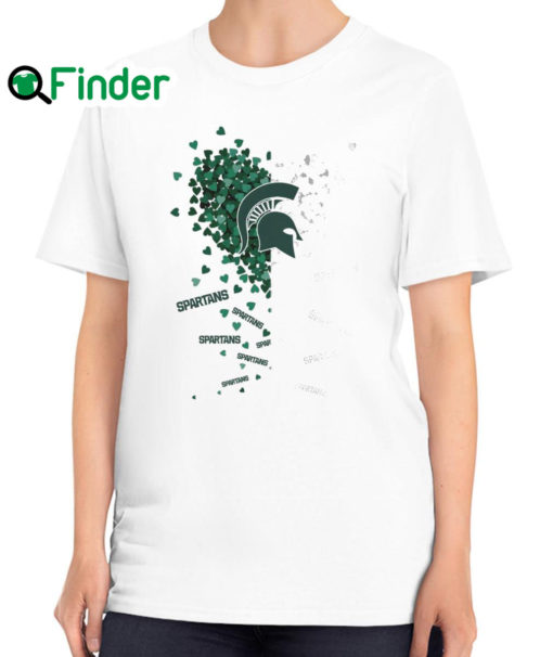 Original Michigan State Spartans Football In My Heart Shirt