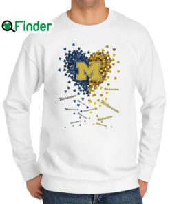 Original Michigan Wolverines Football In My Heart Sweatshirt