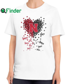 Original Nebraska Cornhuskers Football In My Heart Shirt