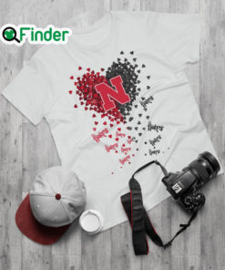 Original Nebraska Cornhuskers Football In My Heart T Shirt