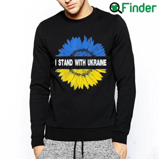 Original Sunflower Ukrainian Lover I Stand With Ukraine Peace Ukraine Sweatshirt