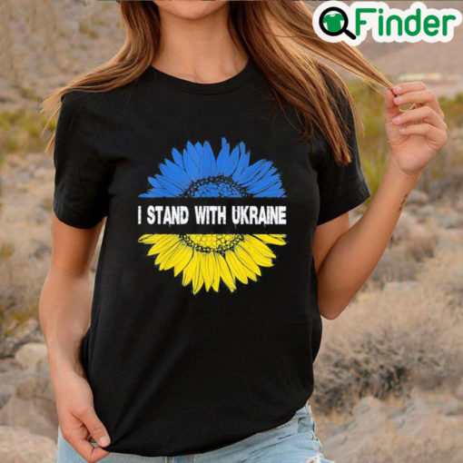 Original Sunflower Ukrainian Lover I Stand With Ukraine Peace Ukraine T Shirt