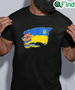 Original Vintage Ukraine Ukrainian Flag Pride Ukraine Flag Symbol Love Ukraine Shirt