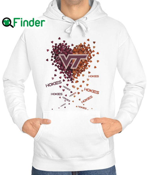 Original Virginia Tech Hokies Football In My Heart Hoodie