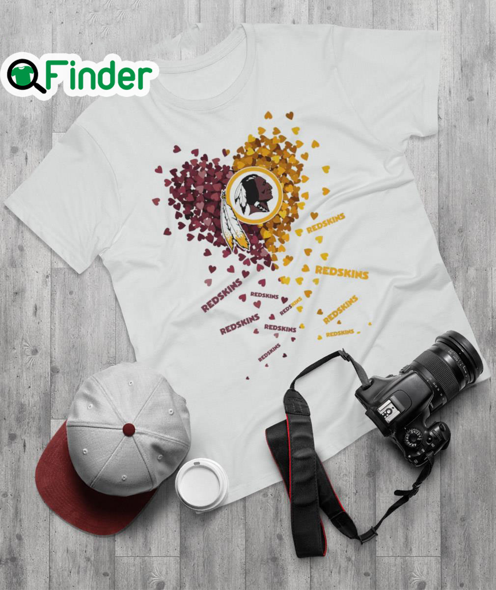 Original Washington Redskins Football In My Heart Shirt Q Finder