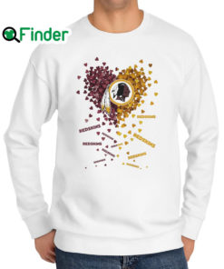 Original Washington Redskins Football In My Heart Sweatshirt