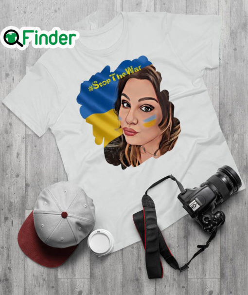 Original Woman Stop The War Ukraine Shirt