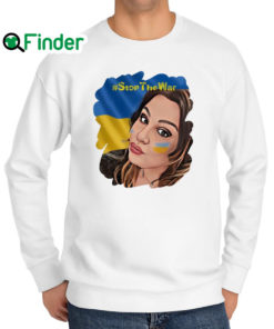 Original Woman Stop The War Ukraine Sweatshirt