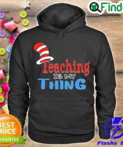 Original teaching is my things Dr Teacher Red And White Stripe Hat Hoodie