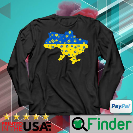 Paw Support Ukraine Long Sleeve