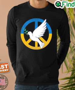 Peace In Ukraine Dove Stand With Ukraine Support Ukraine Sweatshirt