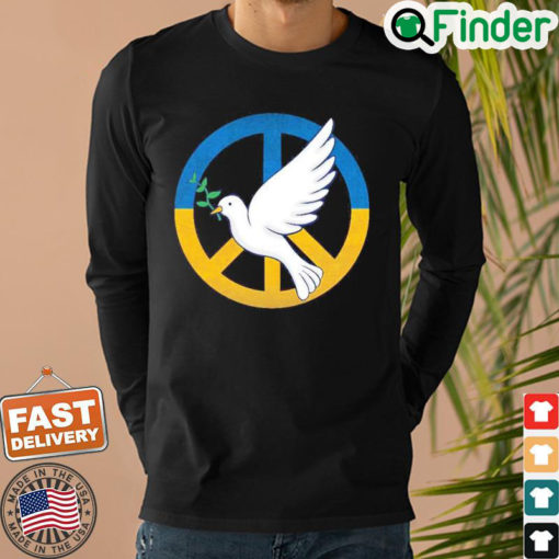 Peace In Ukraine Dove Stand With Ukraine Support Ukraine Sweatshirt