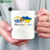 Peace Love Ukraine I Stand With Mug