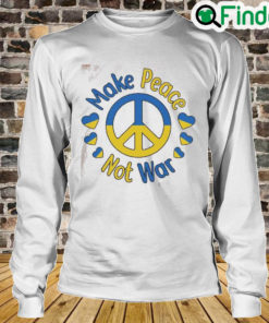 Peace for Ukraine Pray for Ukraine Peace Ukraine Long Sleeve