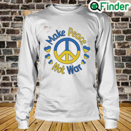 Peace for Ukraine Pray for Ukraine Peace Ukraine Long Sleeve