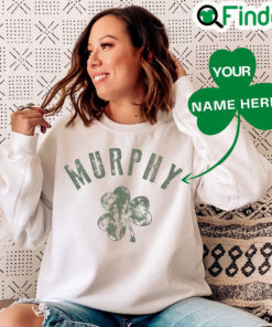 Personalized Last Name Irish St Patricks Day Sweatshirt