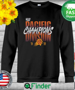 Phoenix Suns 2022 Pacific Division Champions Locker Room Sweatshirt