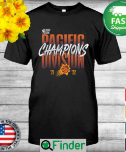 Phoenix Suns 2022 Pacific Division Champions Locker Room T Shirt