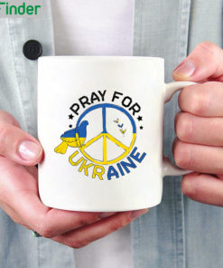 Pray For Ukraine Free Stop War Mug