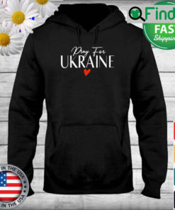 Pray For Ukraine Stand with Ukraine Hoodie