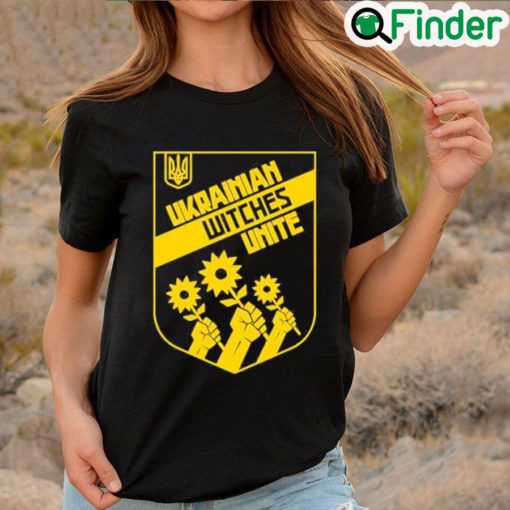 Premium Ukrainian Witches Unite T Shirt