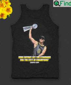 Premium cooper Kupp Kobe Bryant Set The Standard For The City Of Champions Tank Top