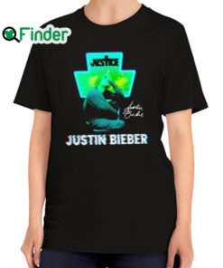 Premium justin Bieber World Concert Tour 2022 Signature T Shirt