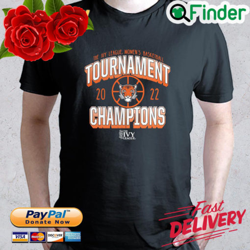 Princeton Tigers the Ivy League womens basketball tournament 2022 Champions T shirt