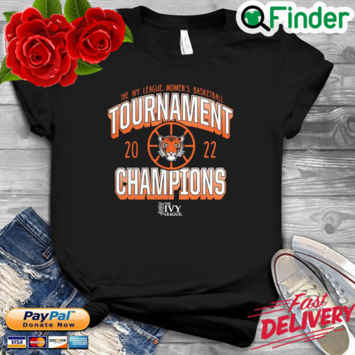 Princeton Tigers the Ivy League womens basketball tournament 2022 Champions shirt