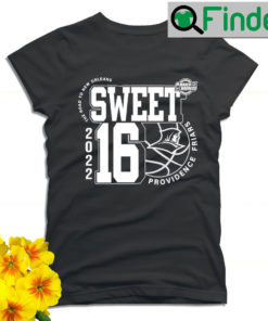 Providence Friars March Madness 2022 NCAA Mens Basketball Sweet 16 the road to New Orleans T shirt