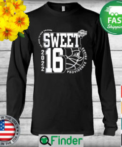 Providence Friars Sweet 16 2022 NCAA mens basketball the road to New Orleans Long Sleeve