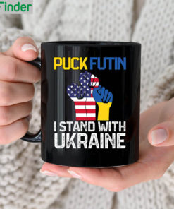 Puck Futin I Stand With Ukraine Lovers Mug