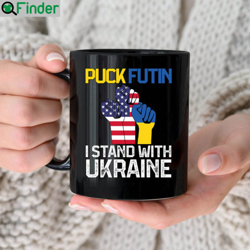 Puck Futin I Stand With Ukraine Lovers Mug