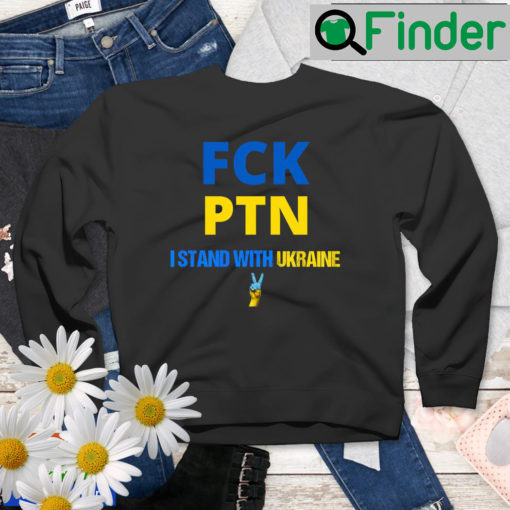 Puck Futin I Stand With Ukraine – Anti Putin Sweatshirt