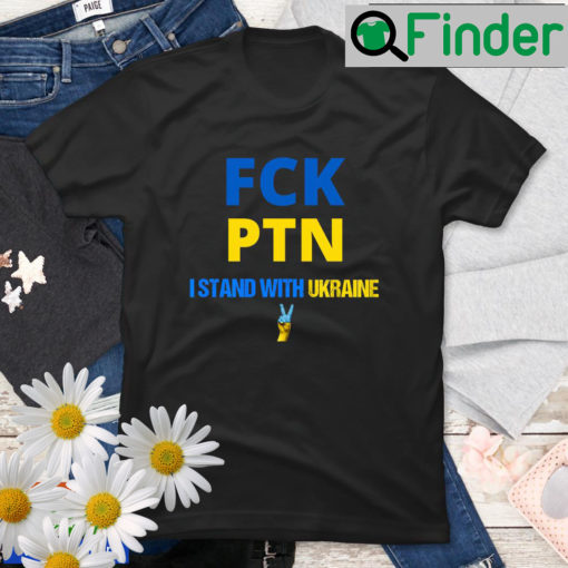 Puck Futin I Stand With Ukraine – Anti Putin T Shirt