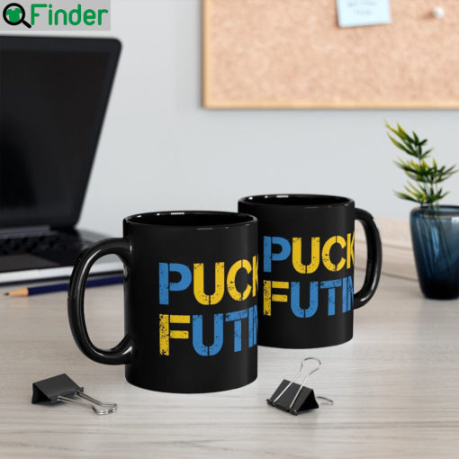 Puck Futin Stand With Ukraine And Support Ukrainians Mugs