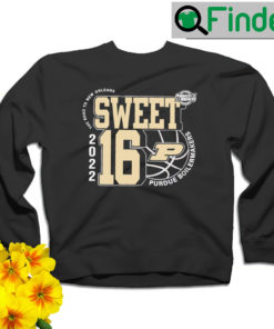 Purdue Boilermakers March Madness 2022 NCAA Mens Basketball Sweet 16 the road to New Orleans sweatshirt