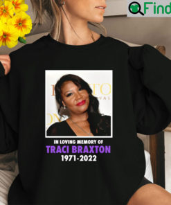 RIP Traci Braxton In Loving Memories Sweatshirt