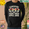 Retro Sunshine And Carrot Ginger Apple Juice Summer Juice Shirt