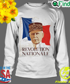 Revolution Nationale Vich France Petain Propaganda Long Sleeve