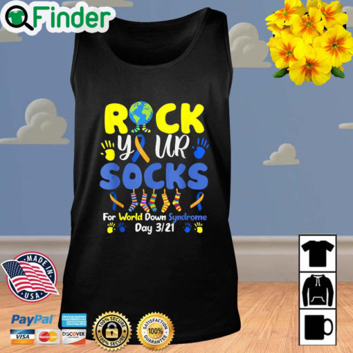 Rock Your Socks For World Down Syndrome Day 3 21 Tank Top