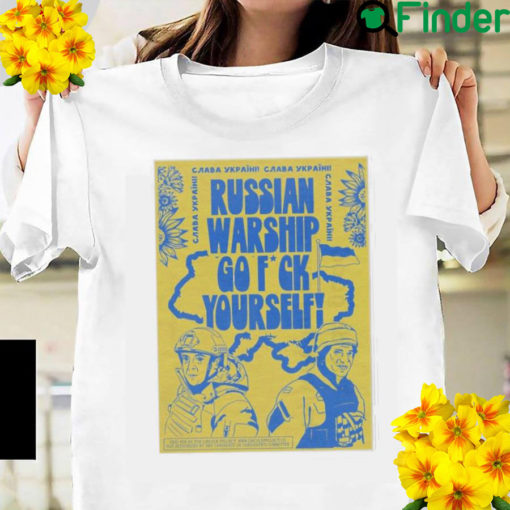 Russian Warship Go Fuck Yourself Shirt