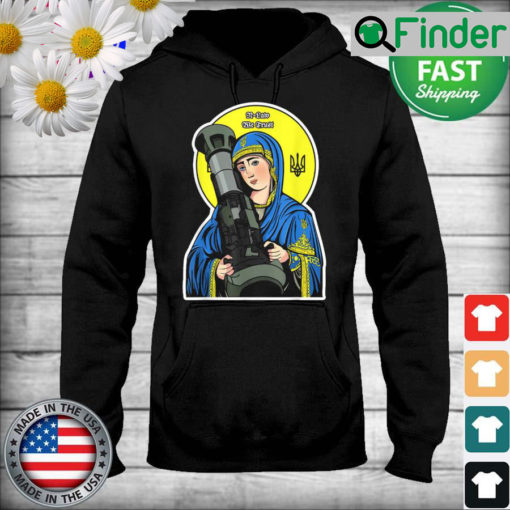 Saint Javelin Saint NLA I Stand With Ukraine Ukraine Flag Hoodie