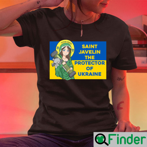 Saint Javelin The Protector Of Ukraine Freedom For T Shirt