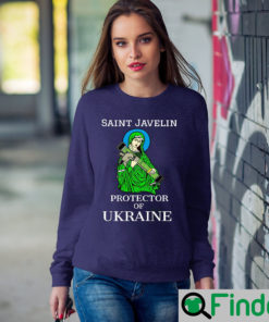 Saint Javelin The Protector Of Ukraine No War Sweatshirt