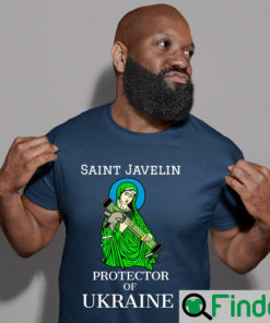 Saint Javelin The Protector Of Ukraine No War Unisex Shirt