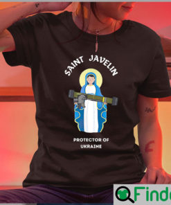 Saint Javelin The Protector Of Ukraine Pray For Peace Shirt