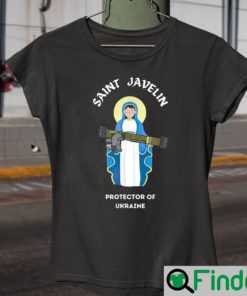 Saint Javelin The Protector Of Ukraine Pray For Peace T Shirt